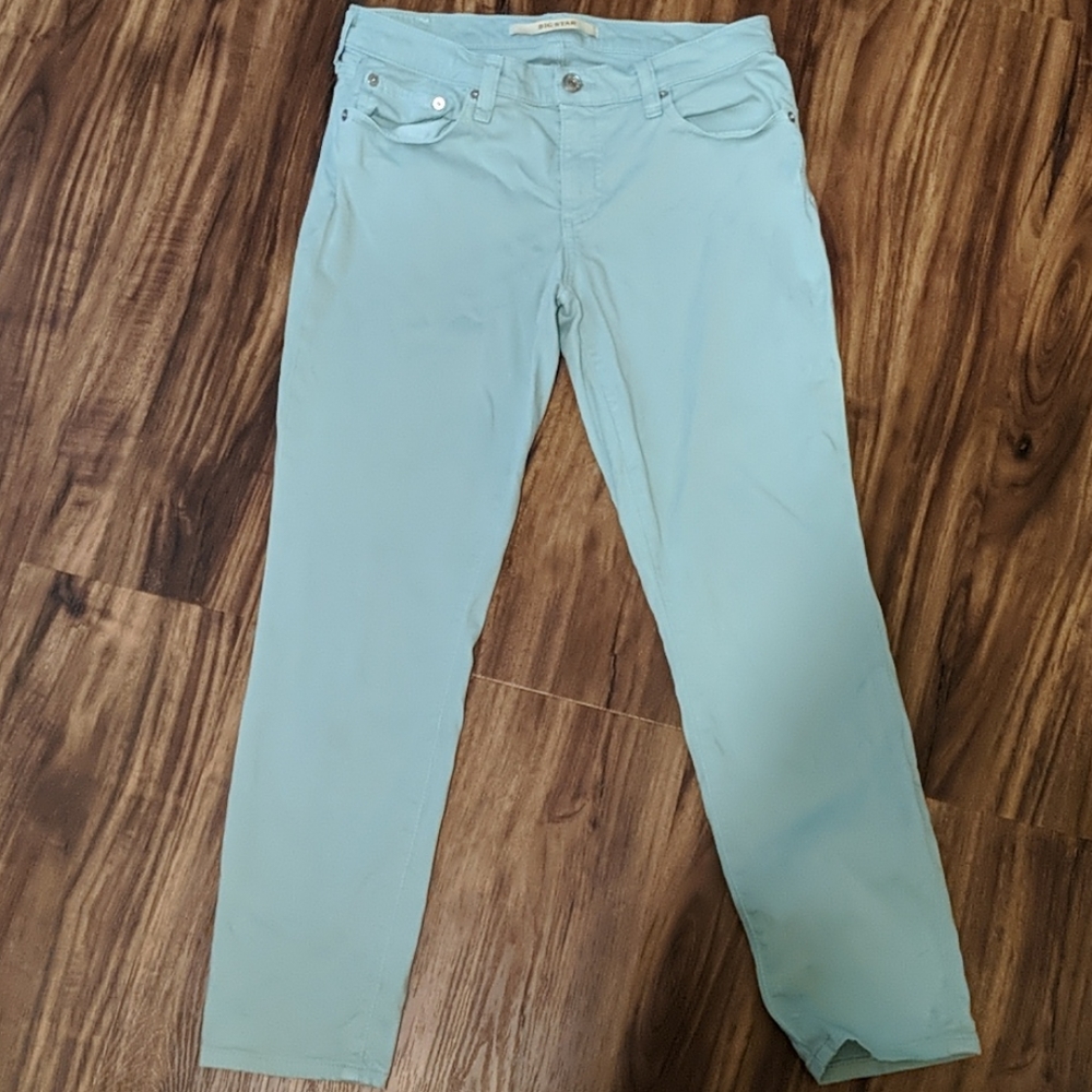 Ankle Pastel Colored Pants